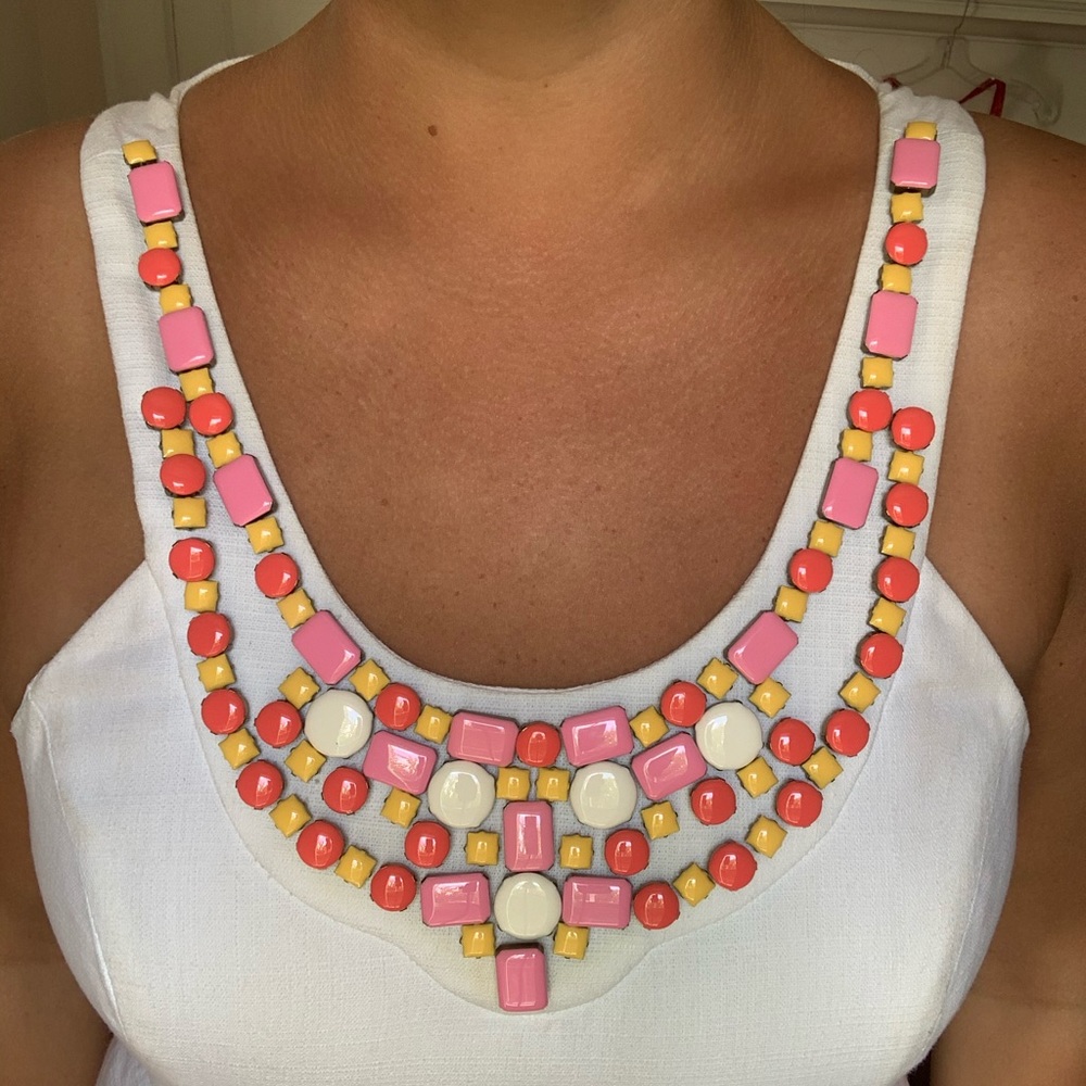 White shoshanna dress